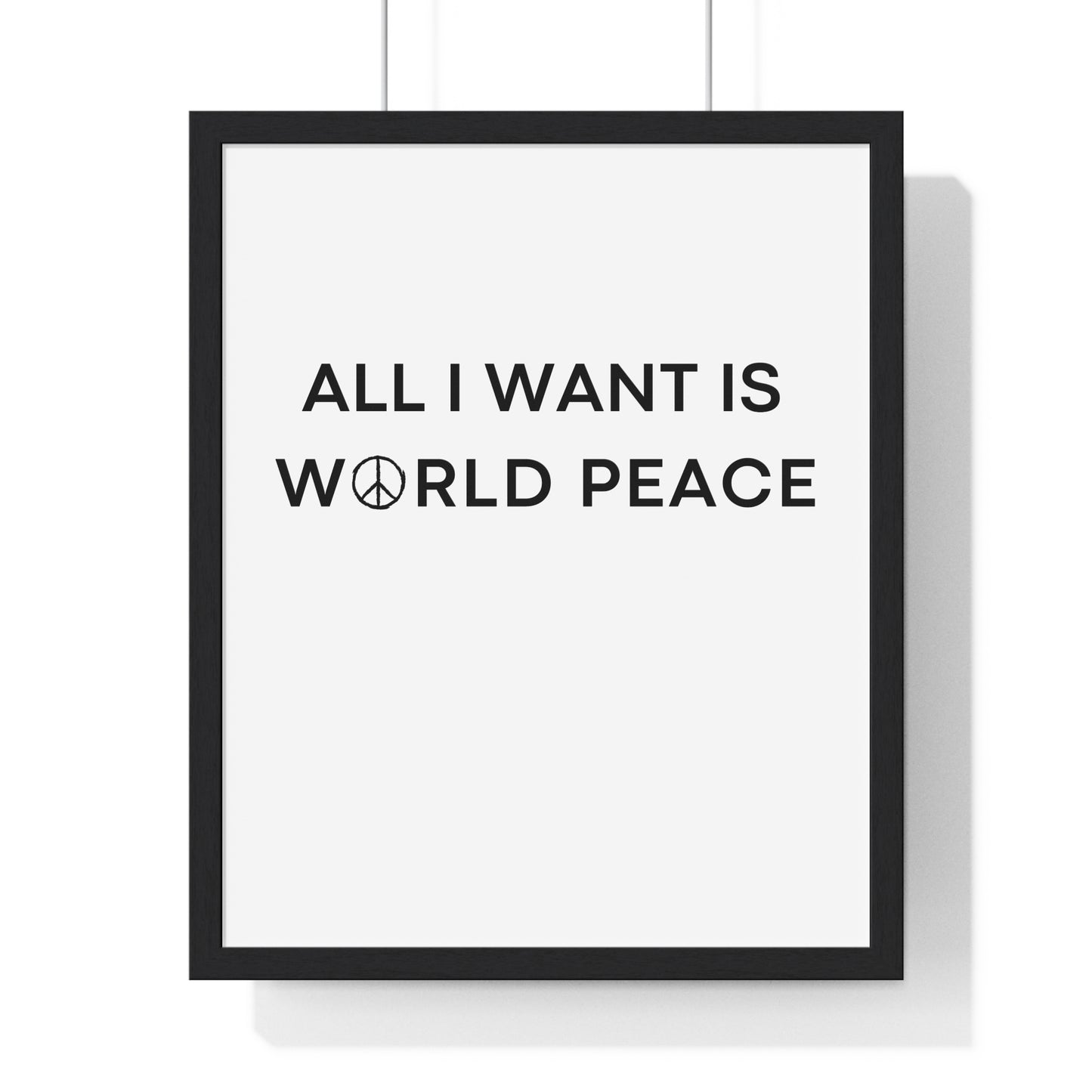 Vertical Framed Poster