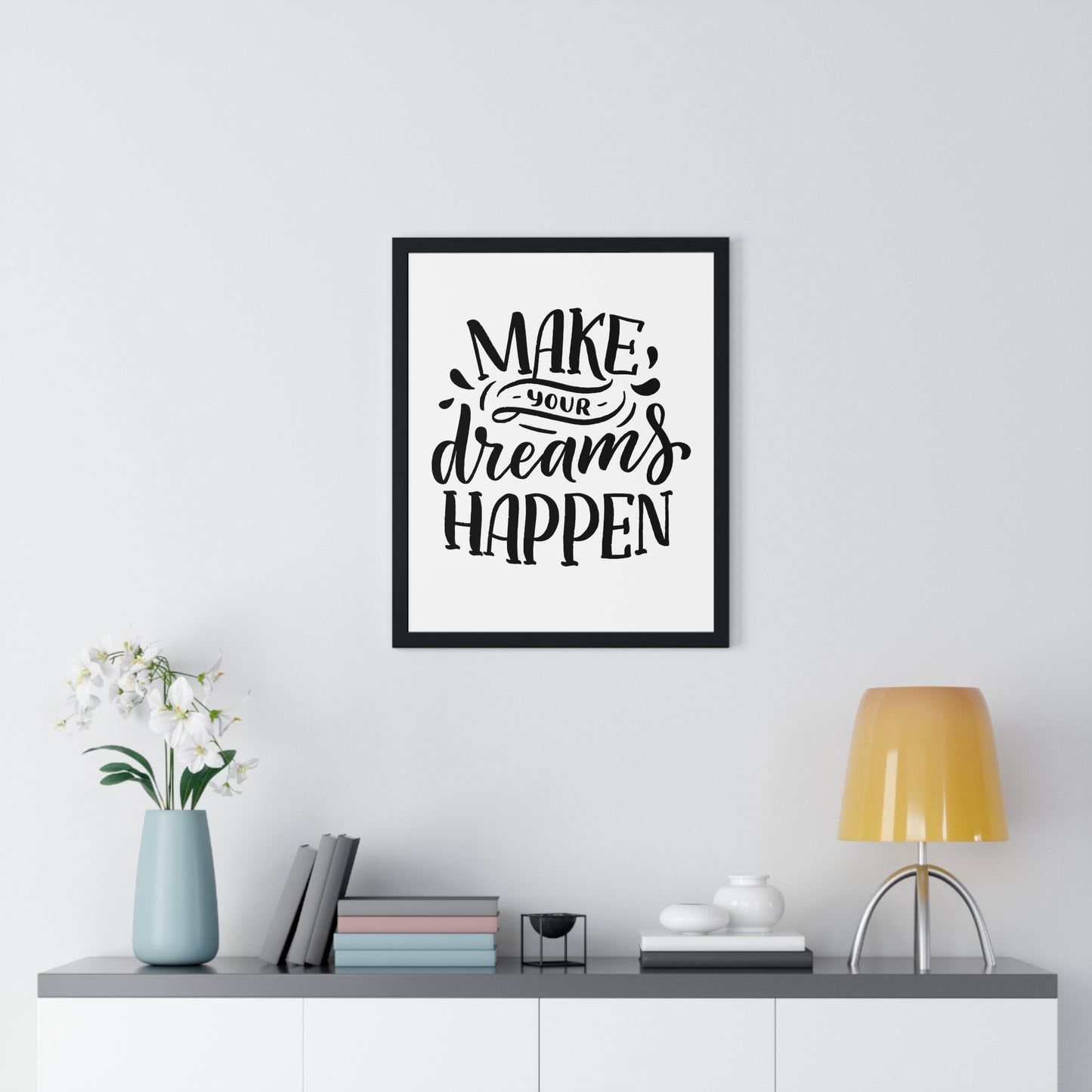 Vertical Framed Poster