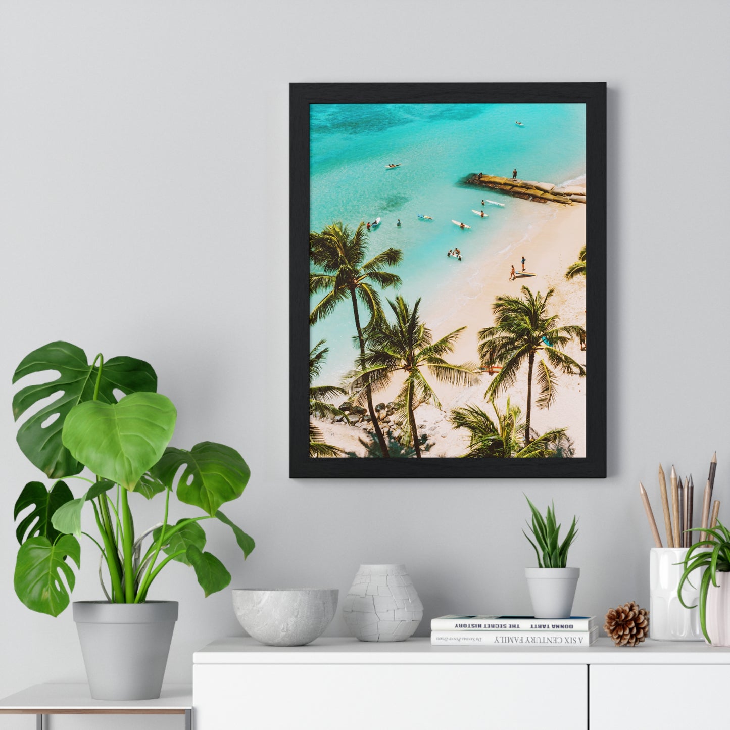 Vertical Framed Poster  • Urlaubsmotiv