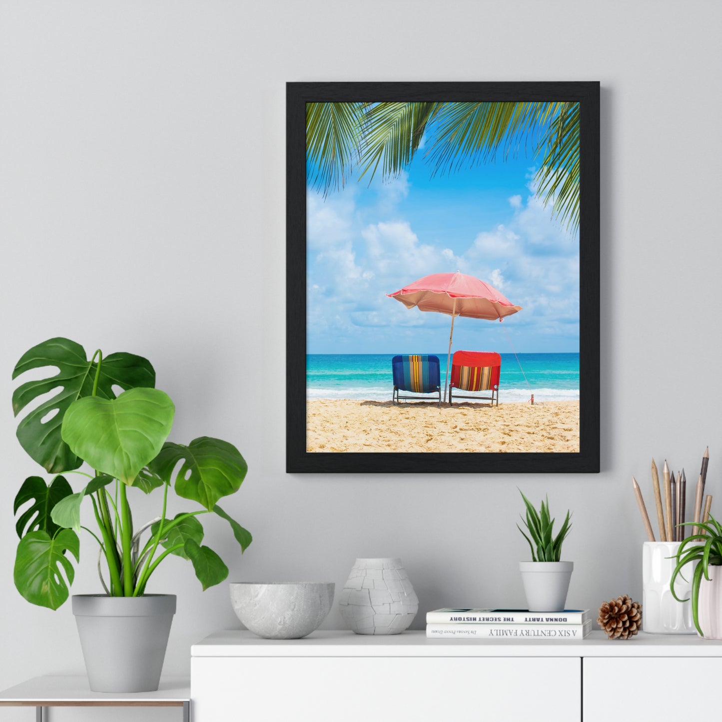 Vertical Framed Poster  • Urlaubsmotiv