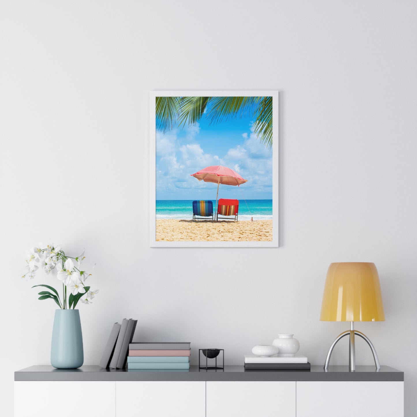 Vertical Framed Poster  • Urlaubsmotiv