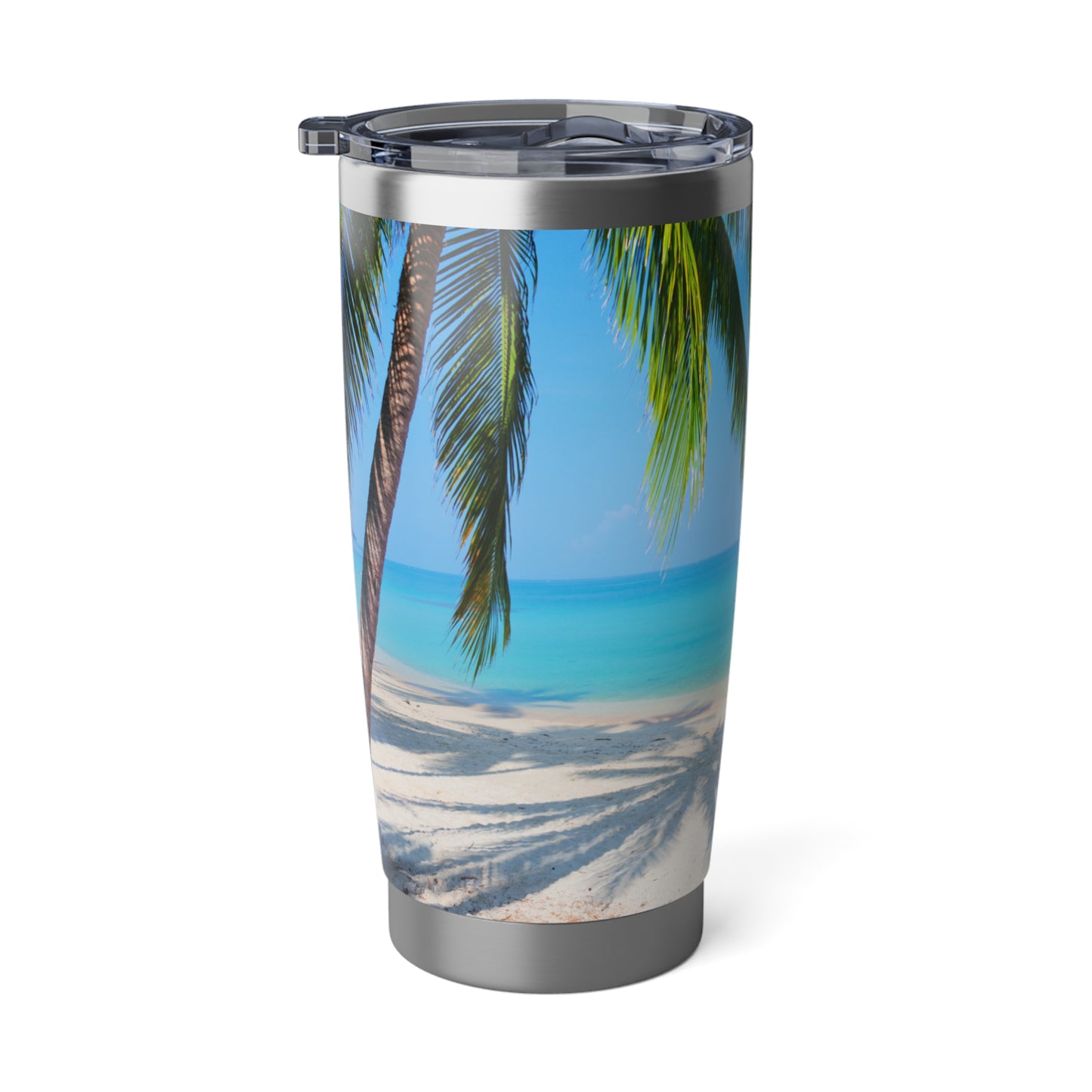 MEER STRAND PALMEN • Thermo-Reisebecher XL • 590 ml • Tumbler Vagabond