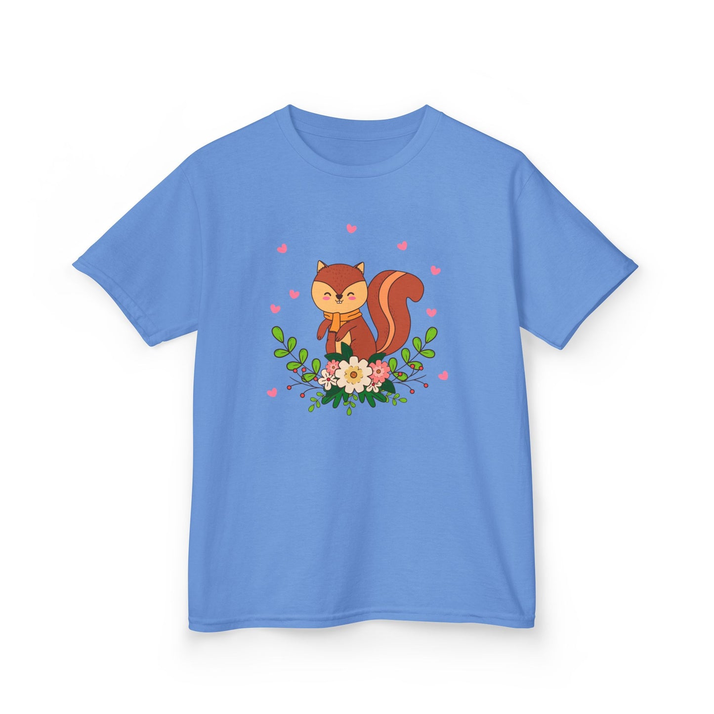 EICHHÖRNCHEN - WALTIER HERZEN NIEDLICH • Kinder Oversize T-Shirt für Mädchen & Jungen (7–16 Jahre) • BIO Baumwolle 🌿