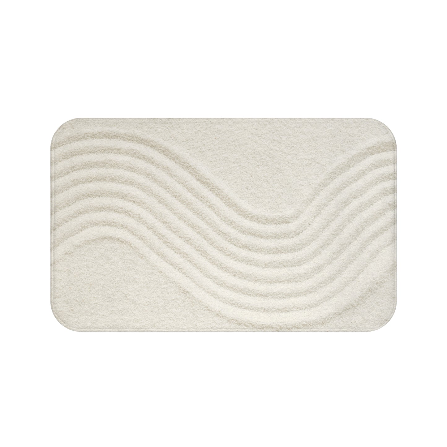 ZEN GARTEN - OPTISCHE ILLUSTION • Badvorleger / Fussmatte / Badteppich EXTRA Weich • 43 x 61 cm & 53 x 86 cm