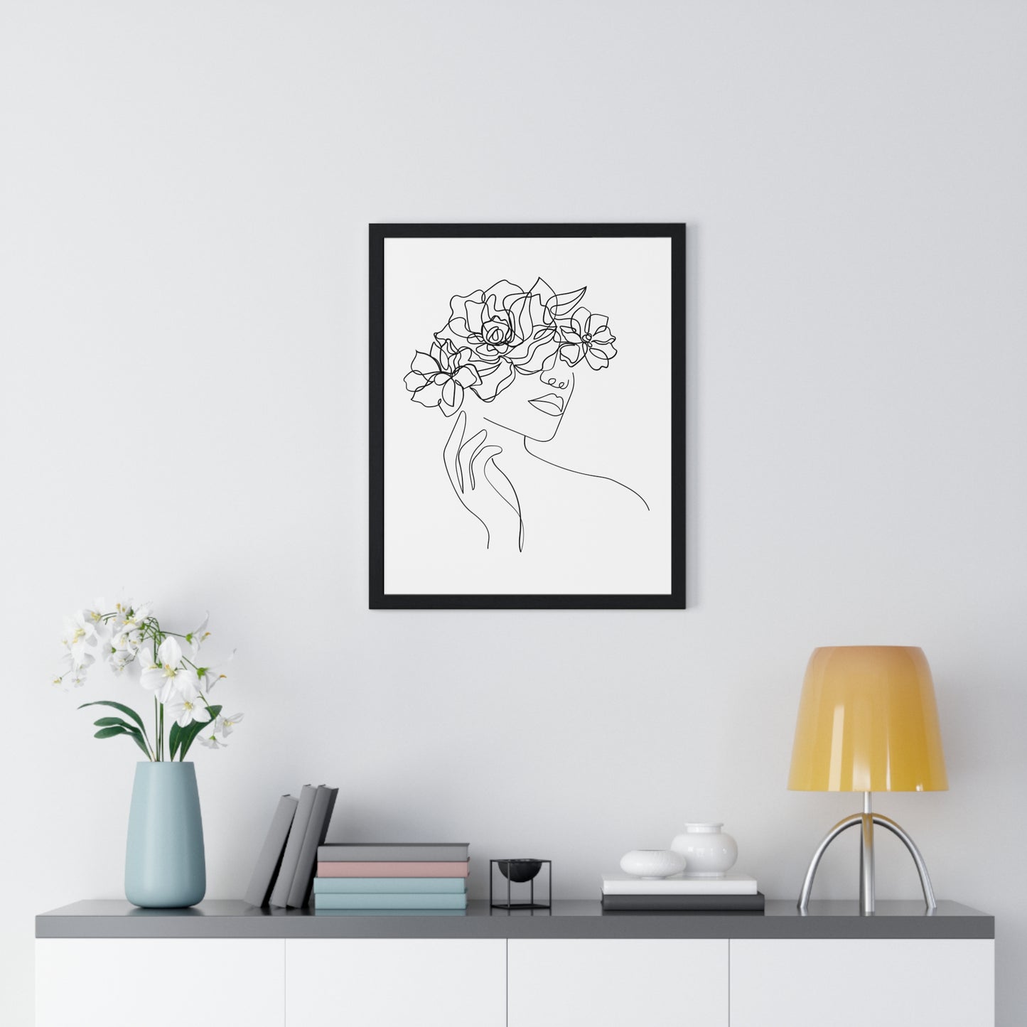 Vertical Framed Poster