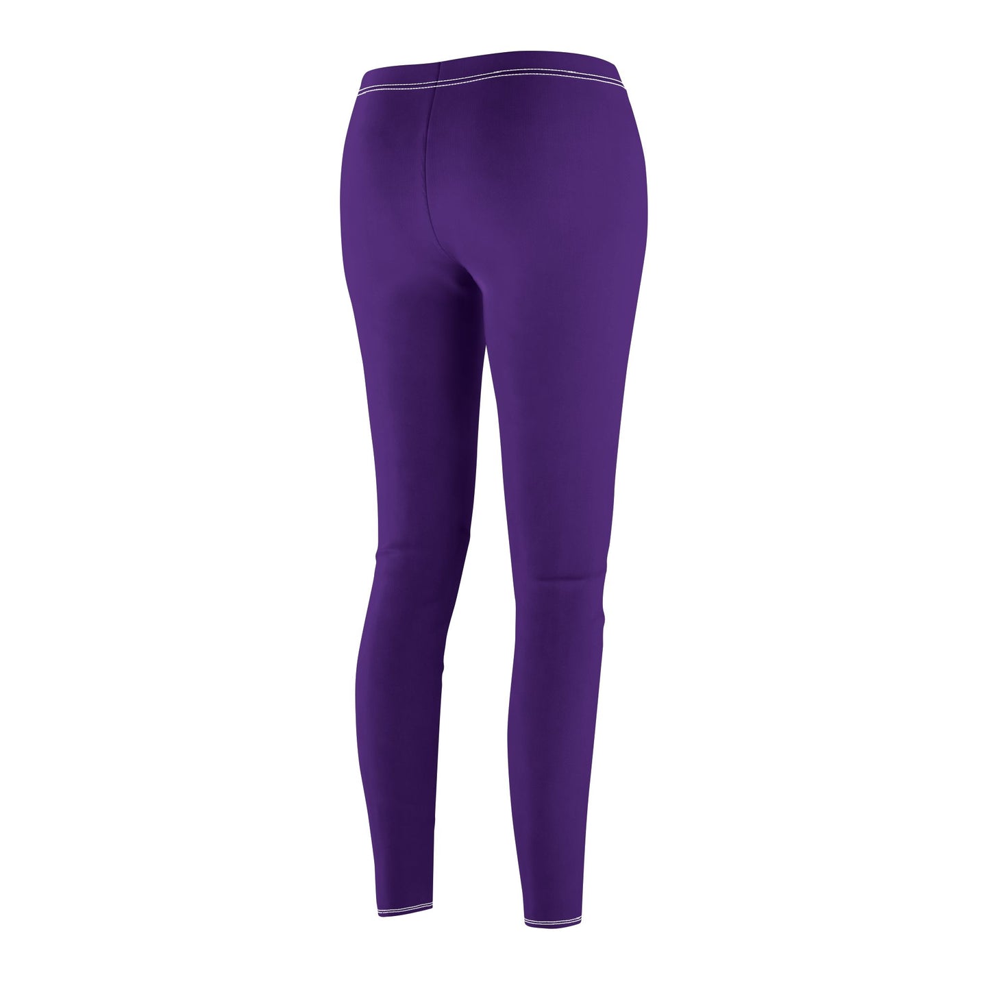 EINFARBIG LILA VIOLETT • Damen-Leggings mit Print Aufdruck • Beste Leggings für Sport & Alltag