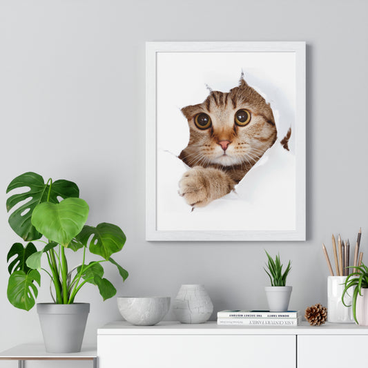 Vertical Framed Poster