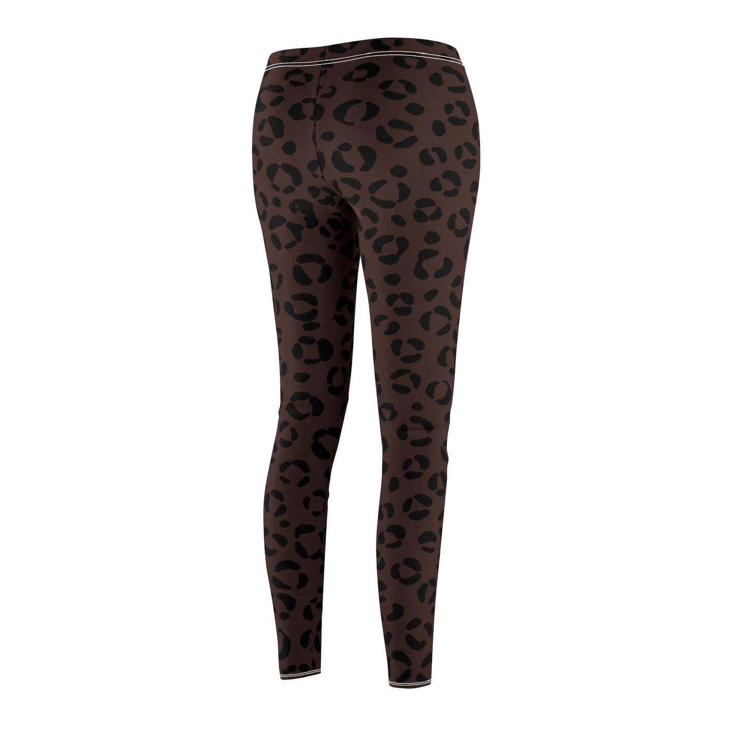 LEOPARDEN MUSTER LEGGINS DUNKELBRAUN • ANIMAL PRINT • Beste Leggings für Sport & Alltag