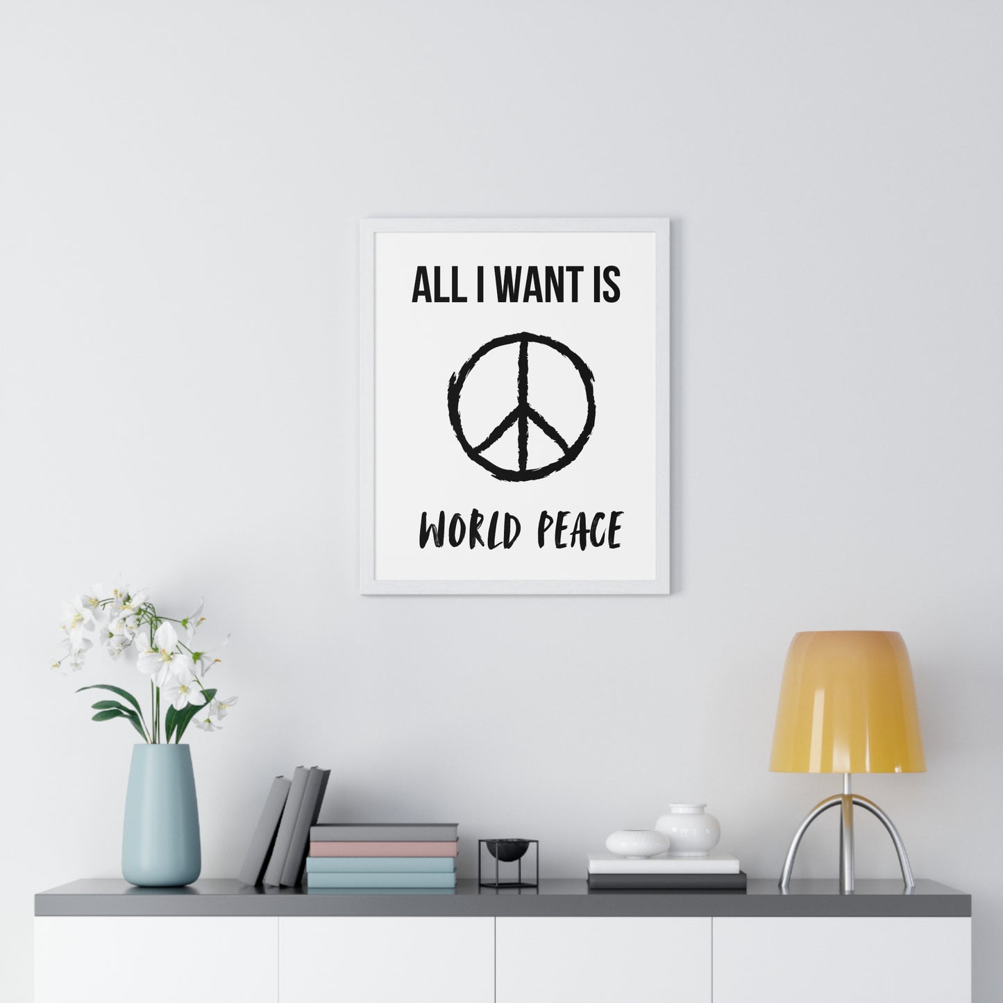 Vertical Framed Poster