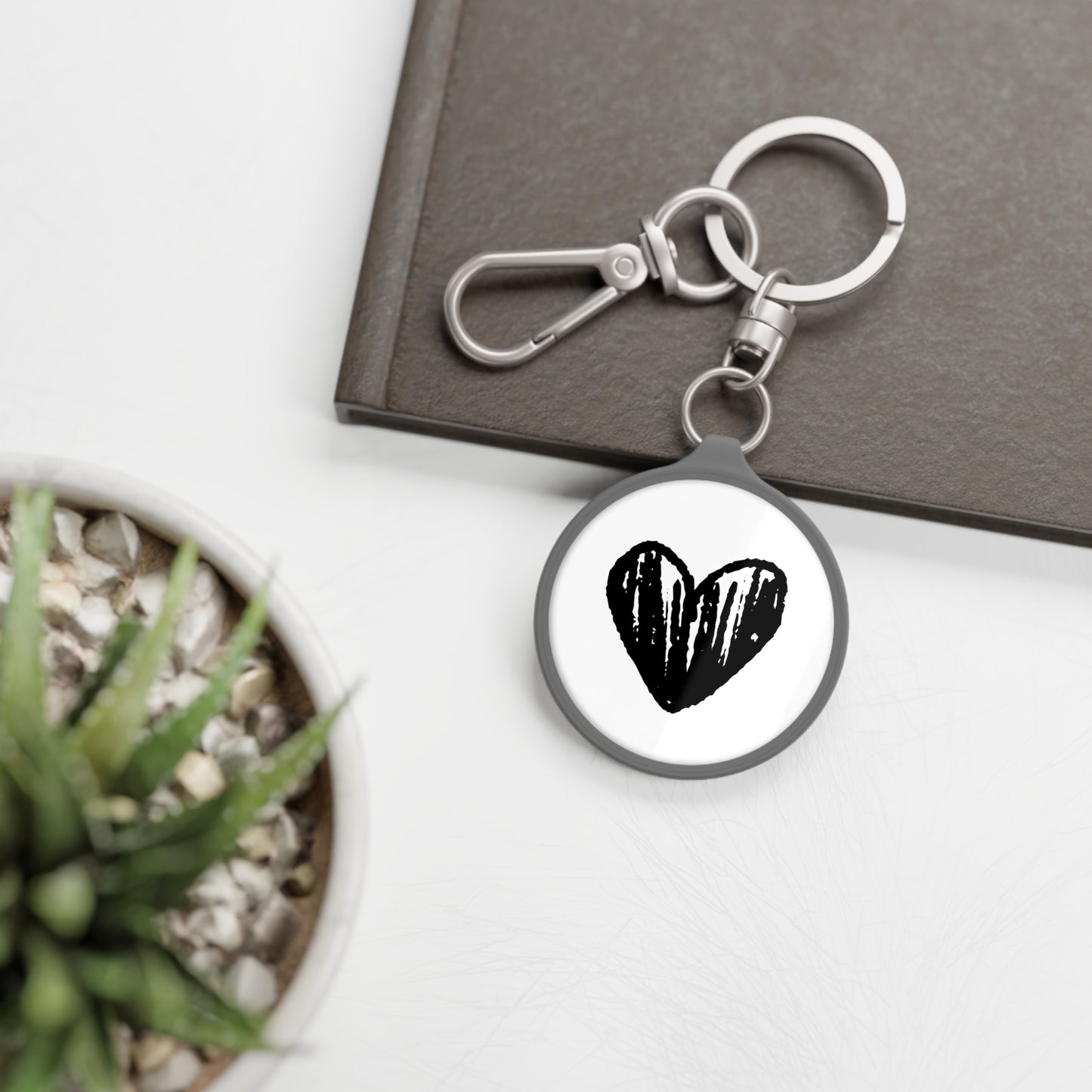 HERZ HERZCHEN LOVE LIEBESBEWEIS • Edler Luxus Schlüsselanhänger mit Karabiner für Frauen & Männer
