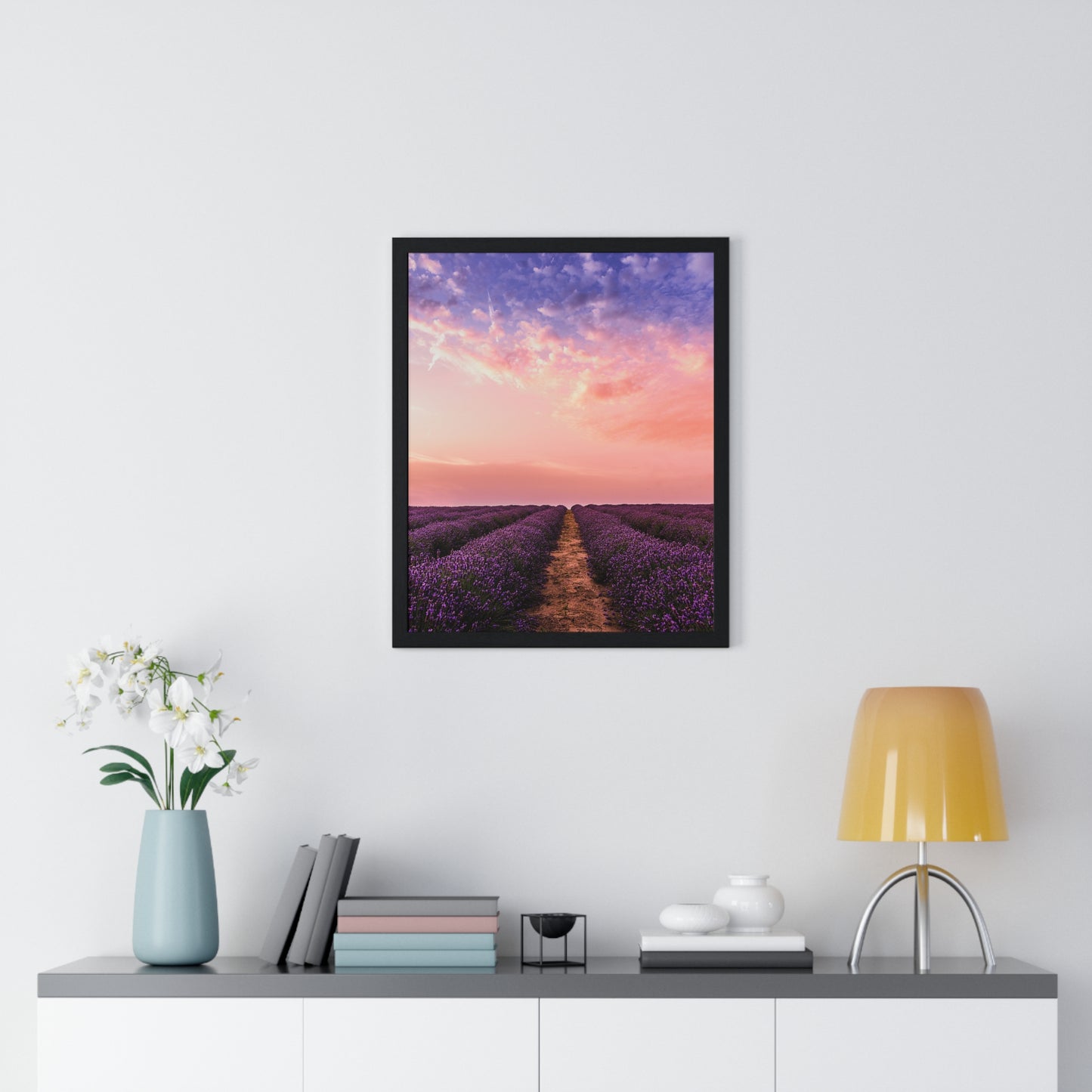 Vertical Framed Poster  • Provence Camargue Urlaubsmotiv