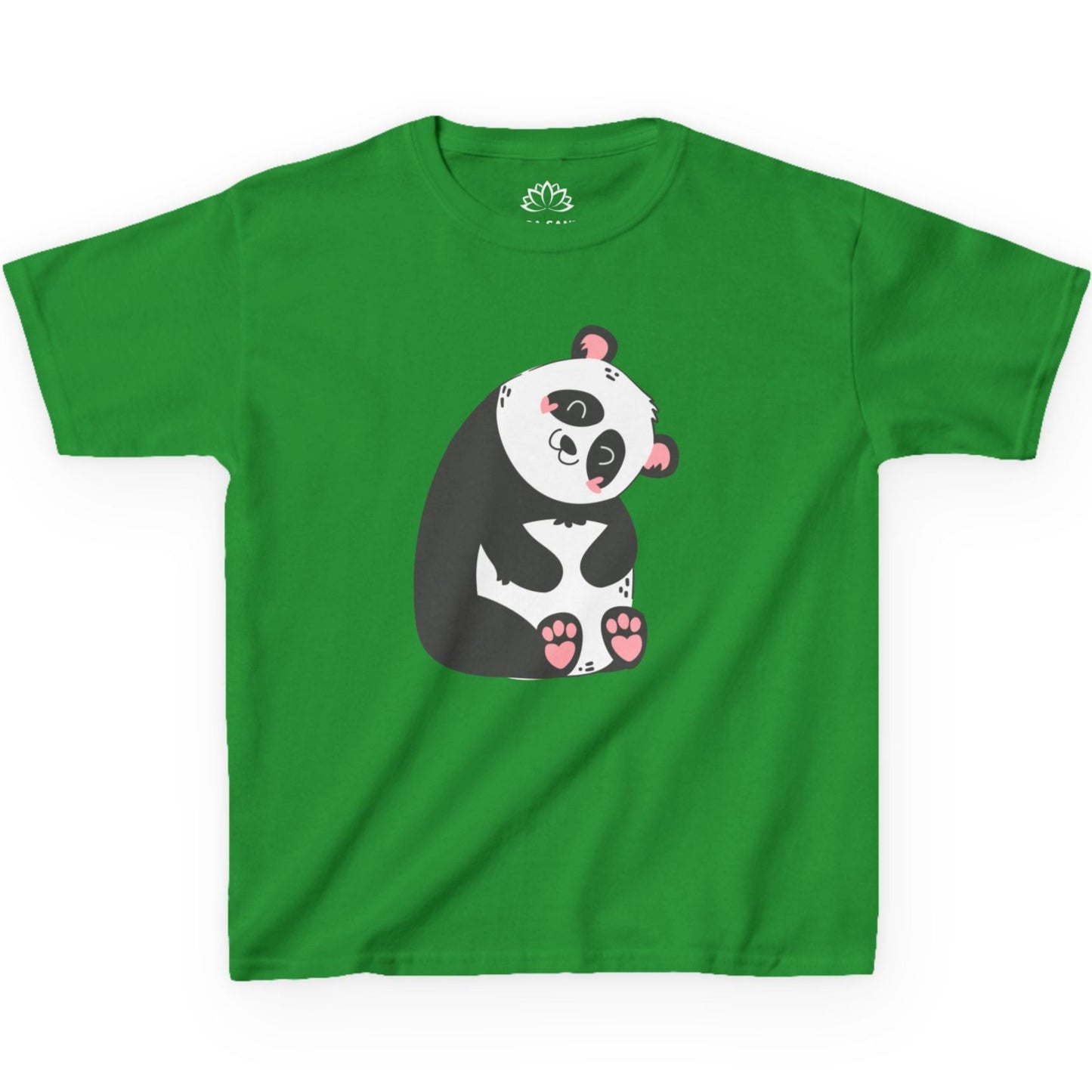 PANDA NIEDLICH SÜß COMIC ZEICHNUNG • Oversize Kinder T-Shirt Mädchen Jungen • BIO Baumwolle 🌿