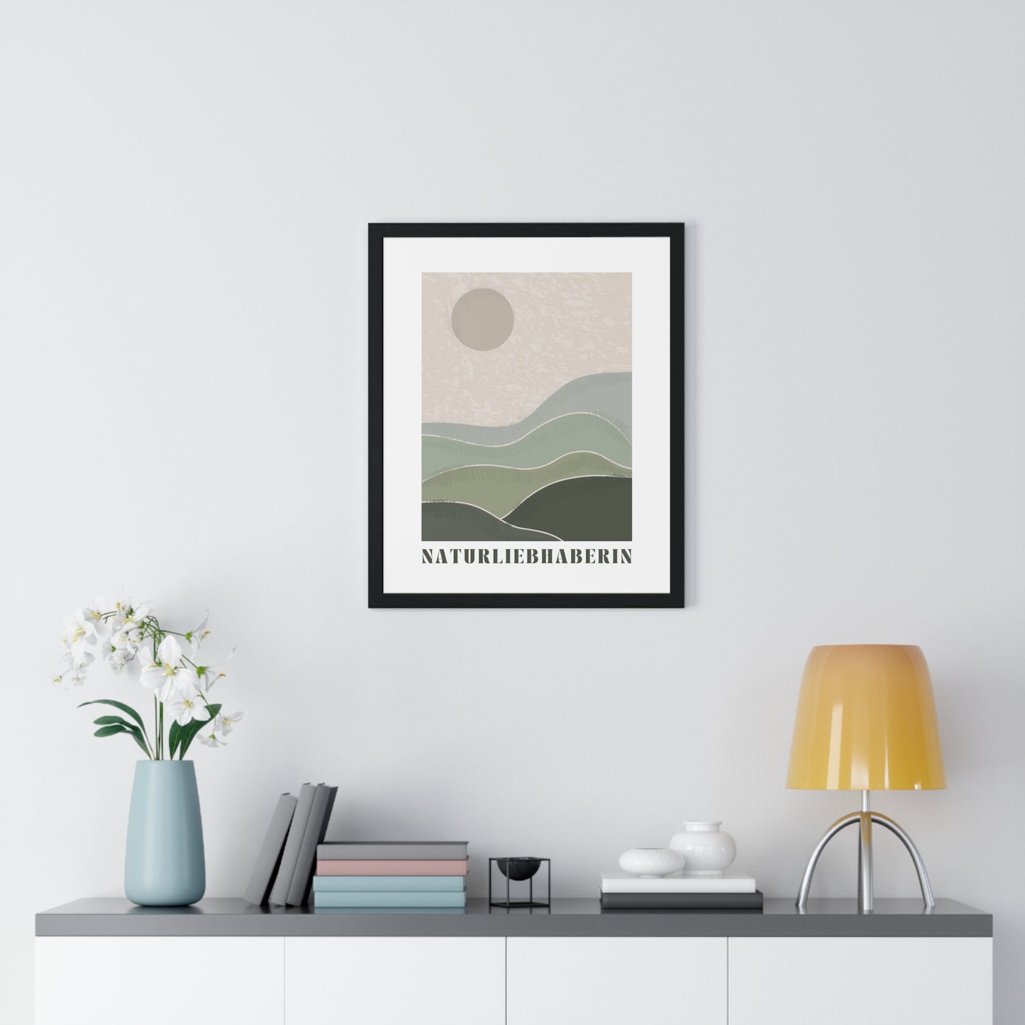 Vertical Framed Poster