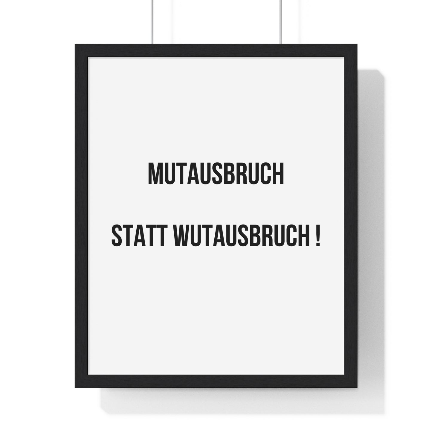 Vertical Framed Poster