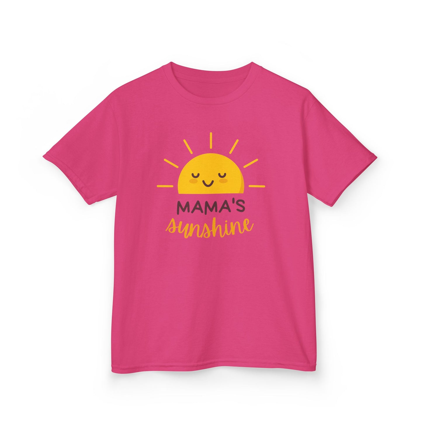MAMA'S SUNSHINE • Kinder Oversize T-Shirt für Mädchen & Jungen (7–16 Jahre) • BIO Baumwolle 🌿