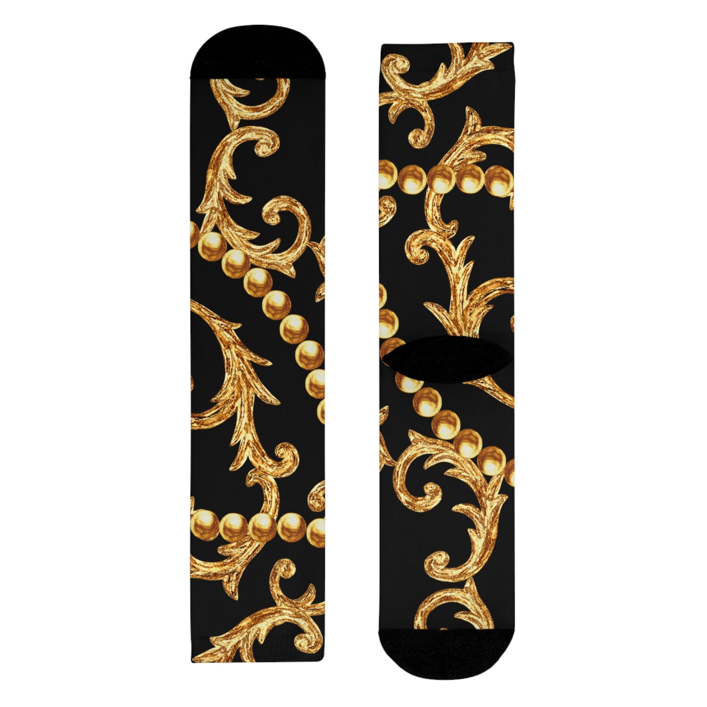 LUXUS SOCKEN FLORAL BAROCK ELEGANT LUXURIÖS • HAPPY SOCKS Crew Socken mit Motiv