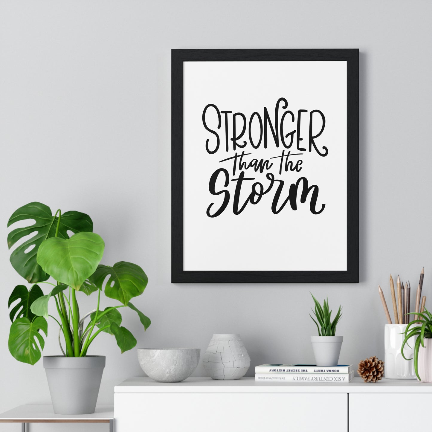 Vertical Framed Poster