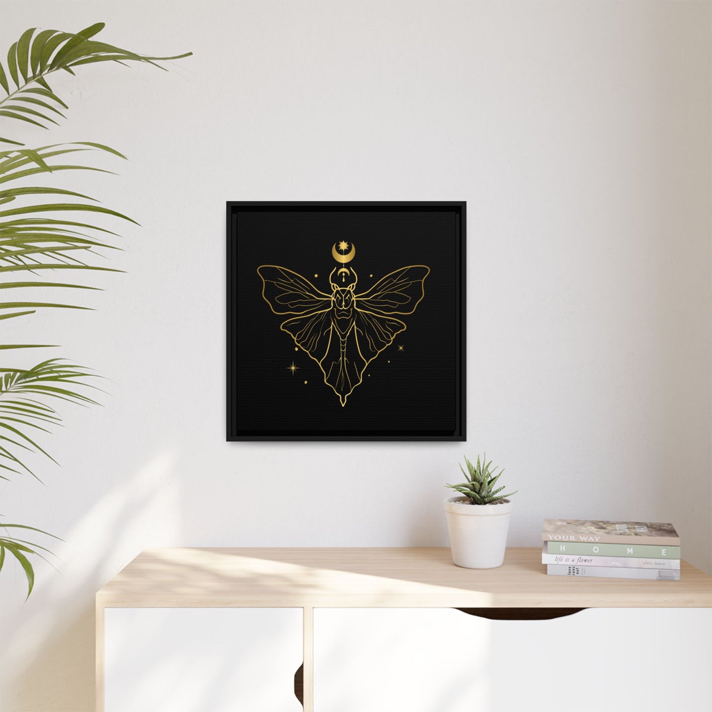 Matte Canvas, Framed (Multi-color)