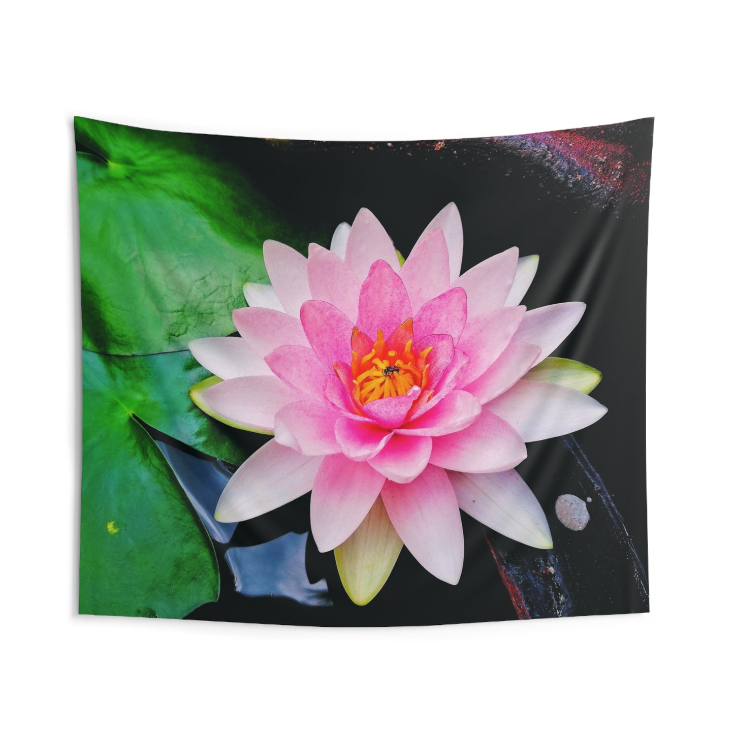 LOSTUS BLÜTE - BUDDHISTISCHES SYMBOL • Wandtuch • Wandttepich • Wanddekor in v. Größen bis XXL