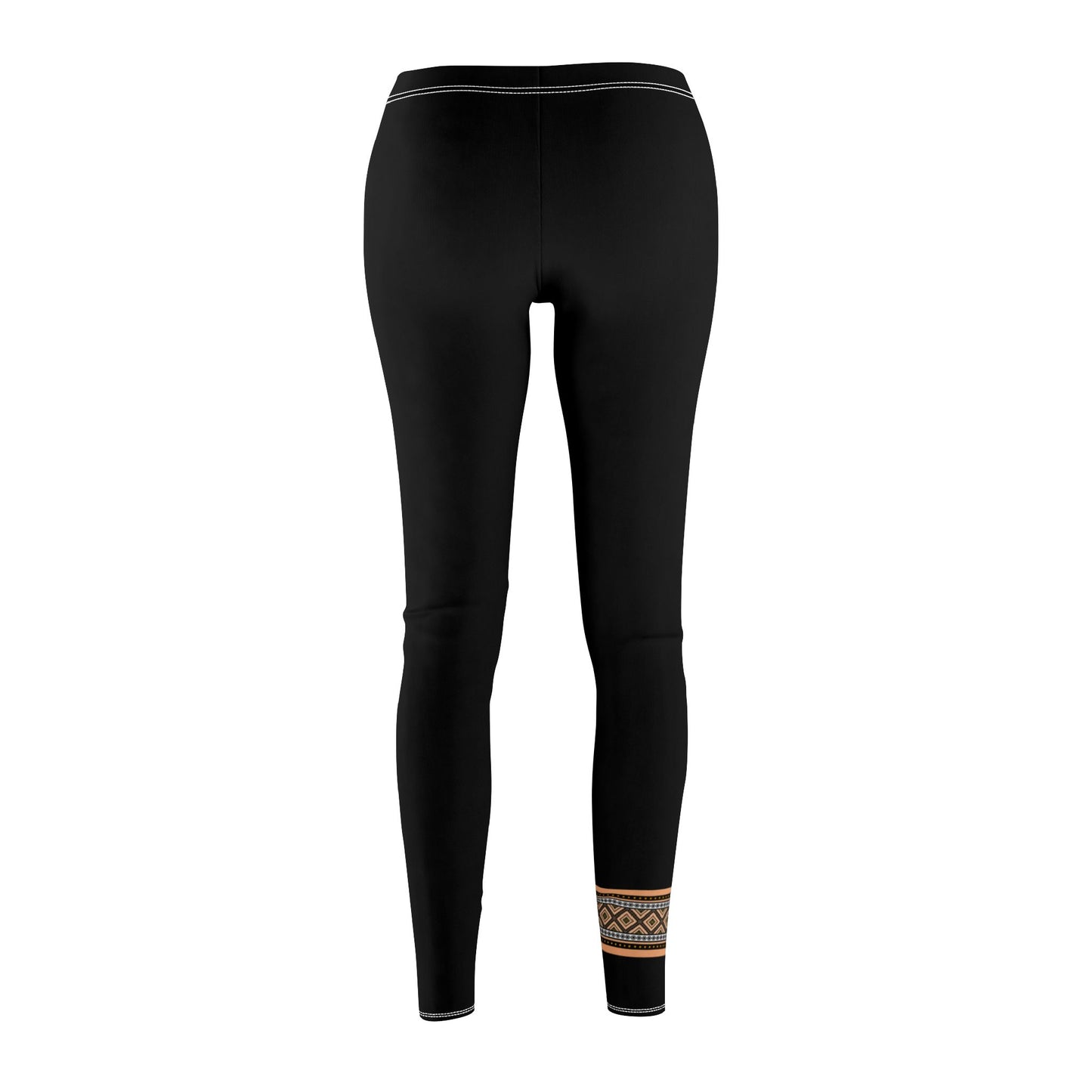 MAYA ZEICHEN SYMBOL AZTEKEN MEXIKO PERU INKA • Damen Leggins Elegant Schwarz • Beste Leggings für Sport & Freizeit