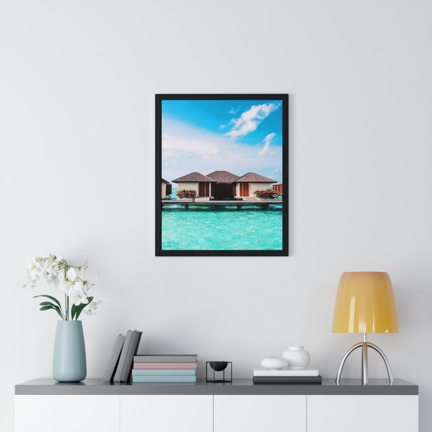 Vertical Framed Poster  • Urlaubsmotiv