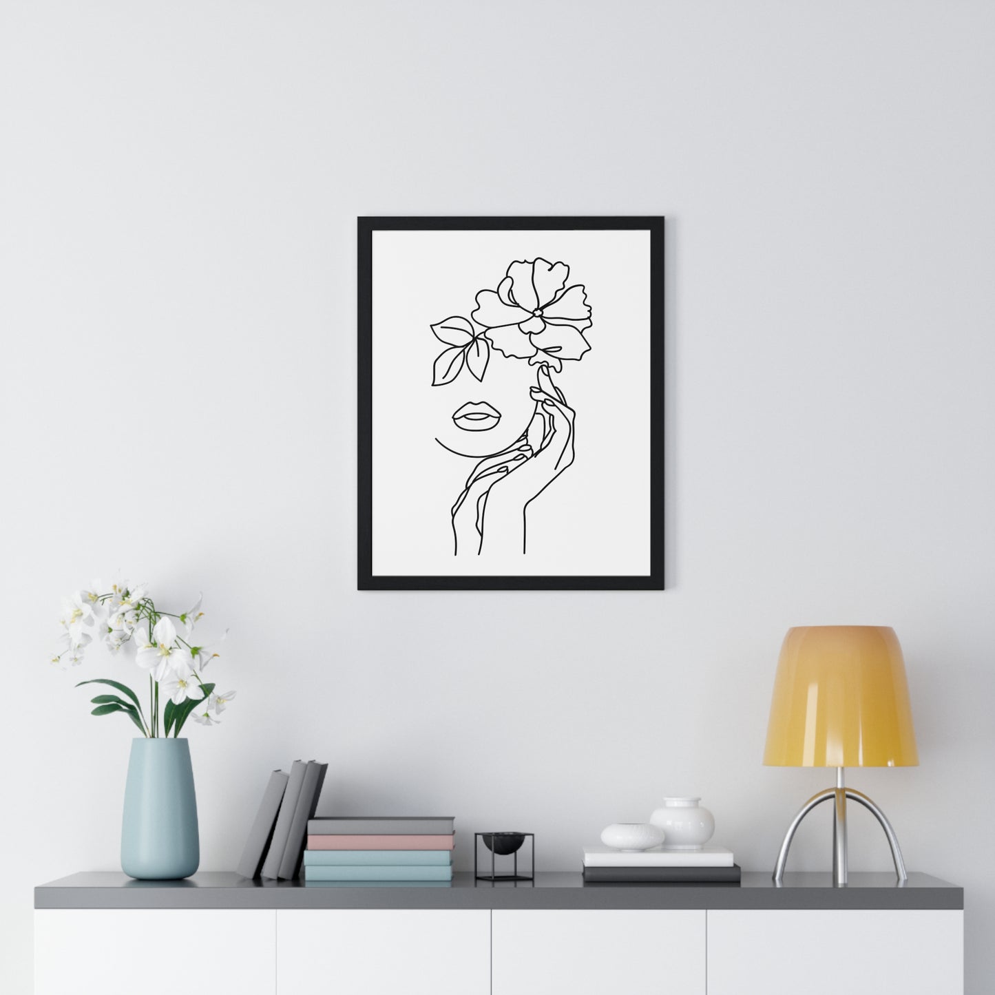 Vertical Framed Poster