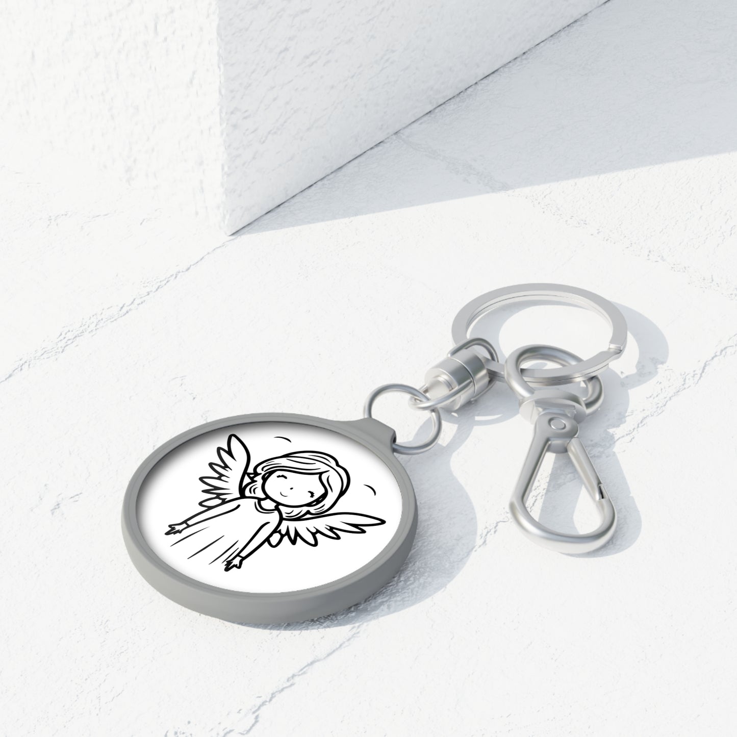 SCHUTZENGEL TALISMAN FÜR DEINE LIEBESTEN • Edler Luxus Schlüsselanhänger mit Karabiner für Frauen & Männer