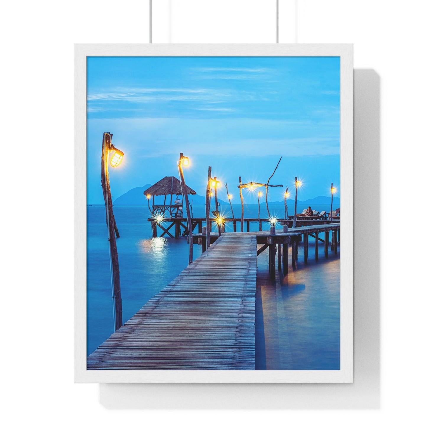 Vertical Framed Poster  • Urlaubsmotiv