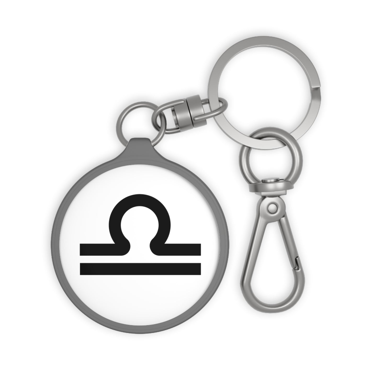 WAAGE LIBRA STERNZEICHEN SYMBOL SPIRITUELL Tierkreiszeichen • Edler Luxus Schlüsselanhänger mit Karabiner für Frauen & Männer