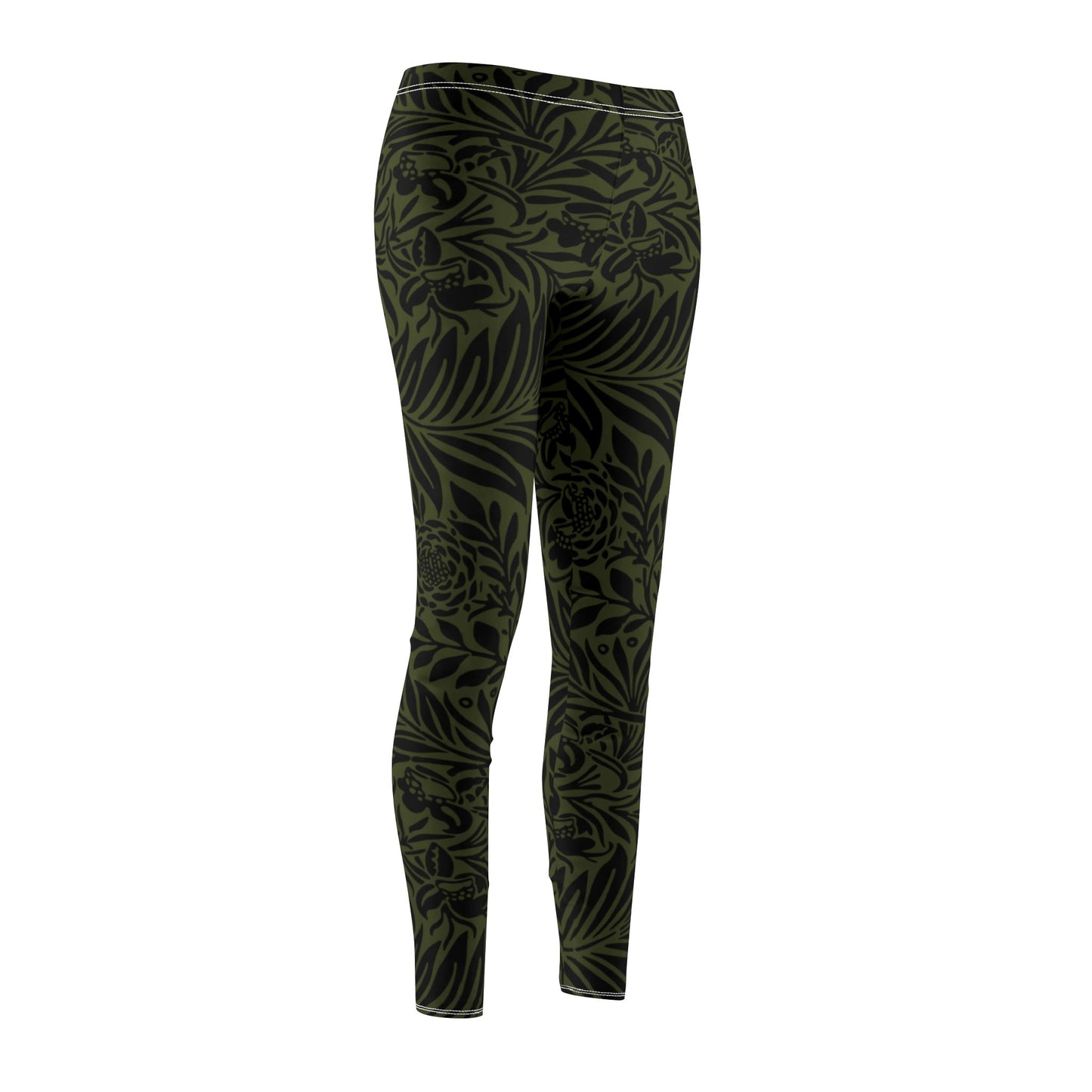 PFLANZENBLÄTTER DSCHUNGEL NATURMOTIV• Damen-Leggings • Beste Leggings für Sport & Alltag