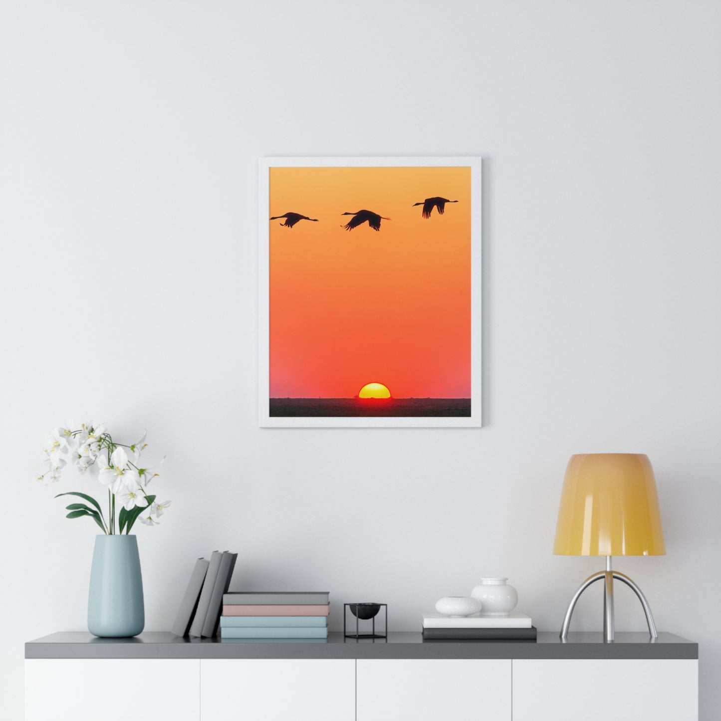 Vertical Framed Poster • Urlaubsmotiv
