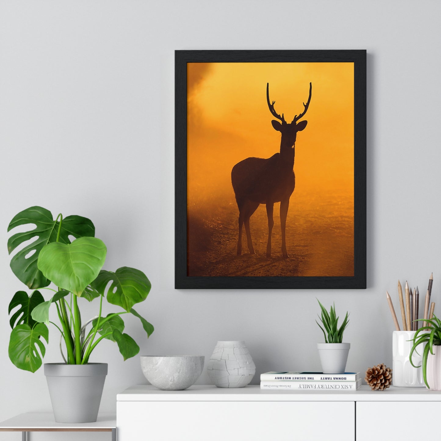 Vertical Framed Poster • Urlaubsmotiv