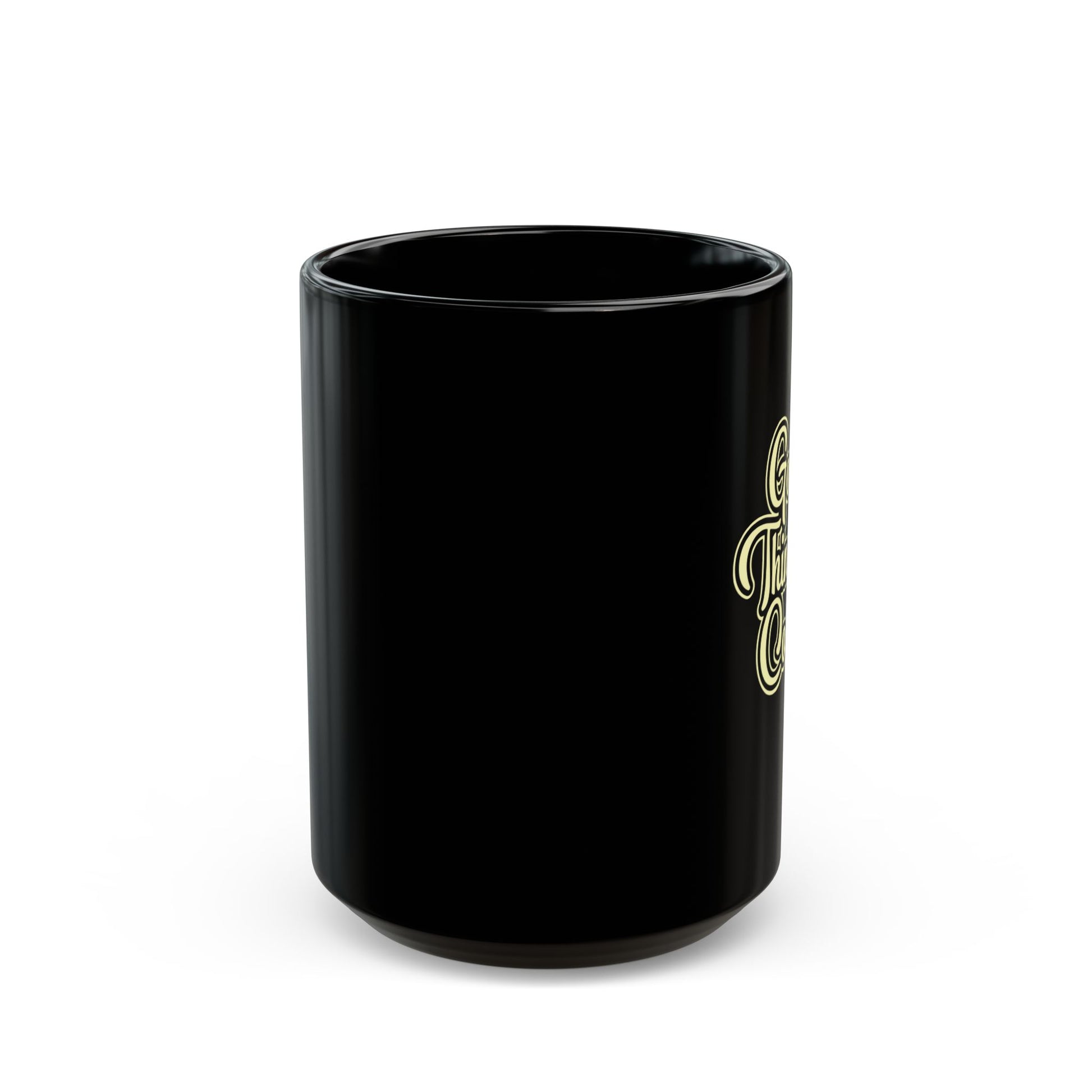 Black Mug (11oz, 15oz) - YOGA SANTA