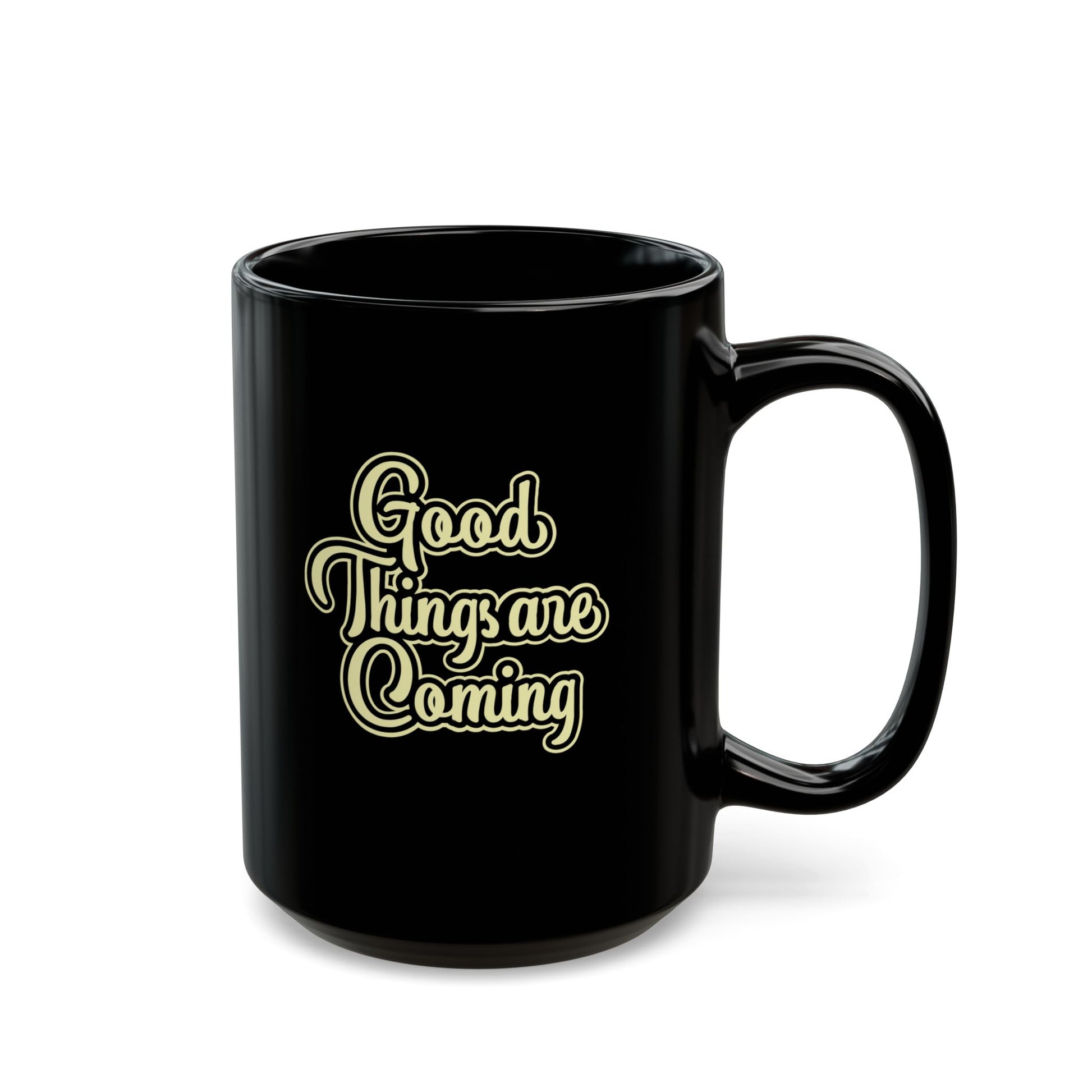Black Mug (11oz, 15oz) - YOGA SANTA