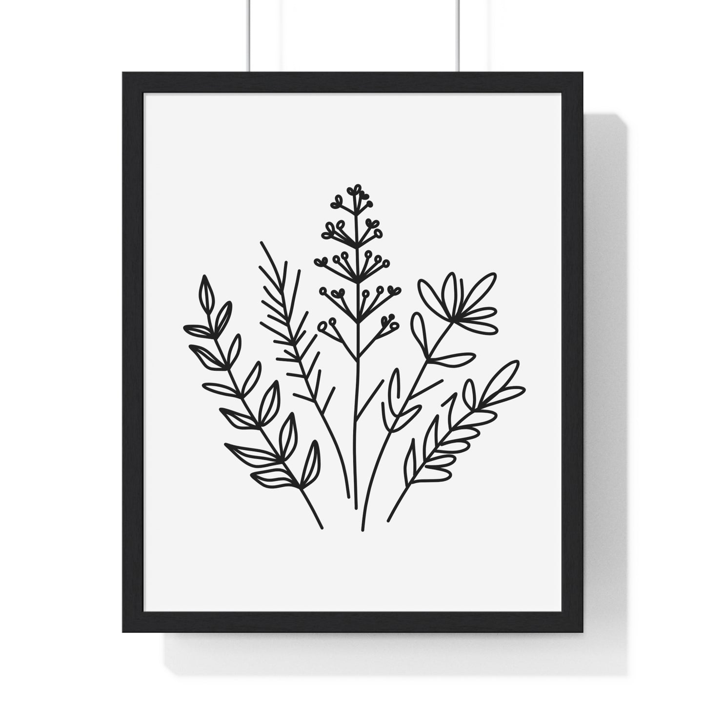 Vertical Framed Poster