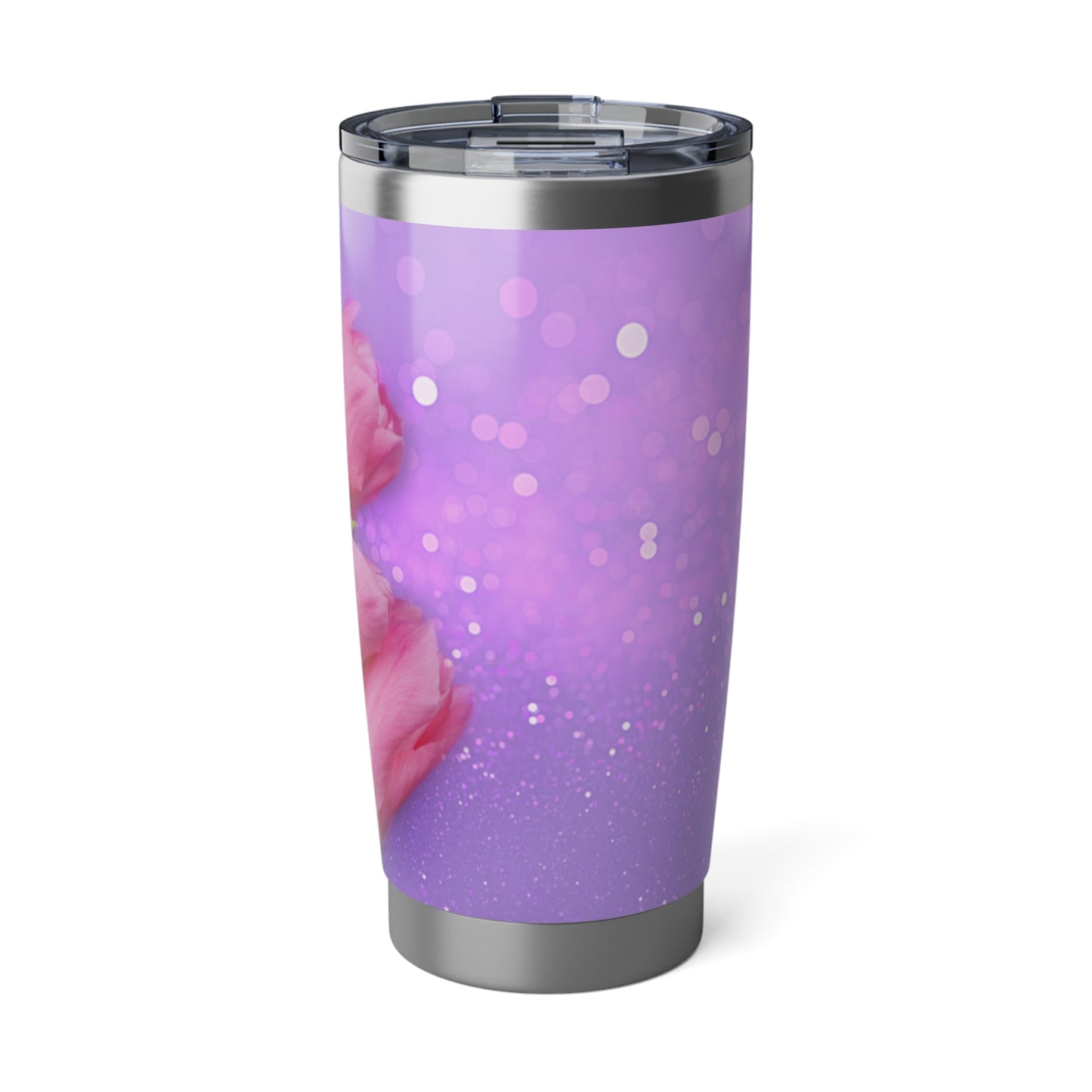 TULPEN PINK LILA VIOLET • Thermo-Reisebecher XL • 590 ml • Tumbler Vagabond
