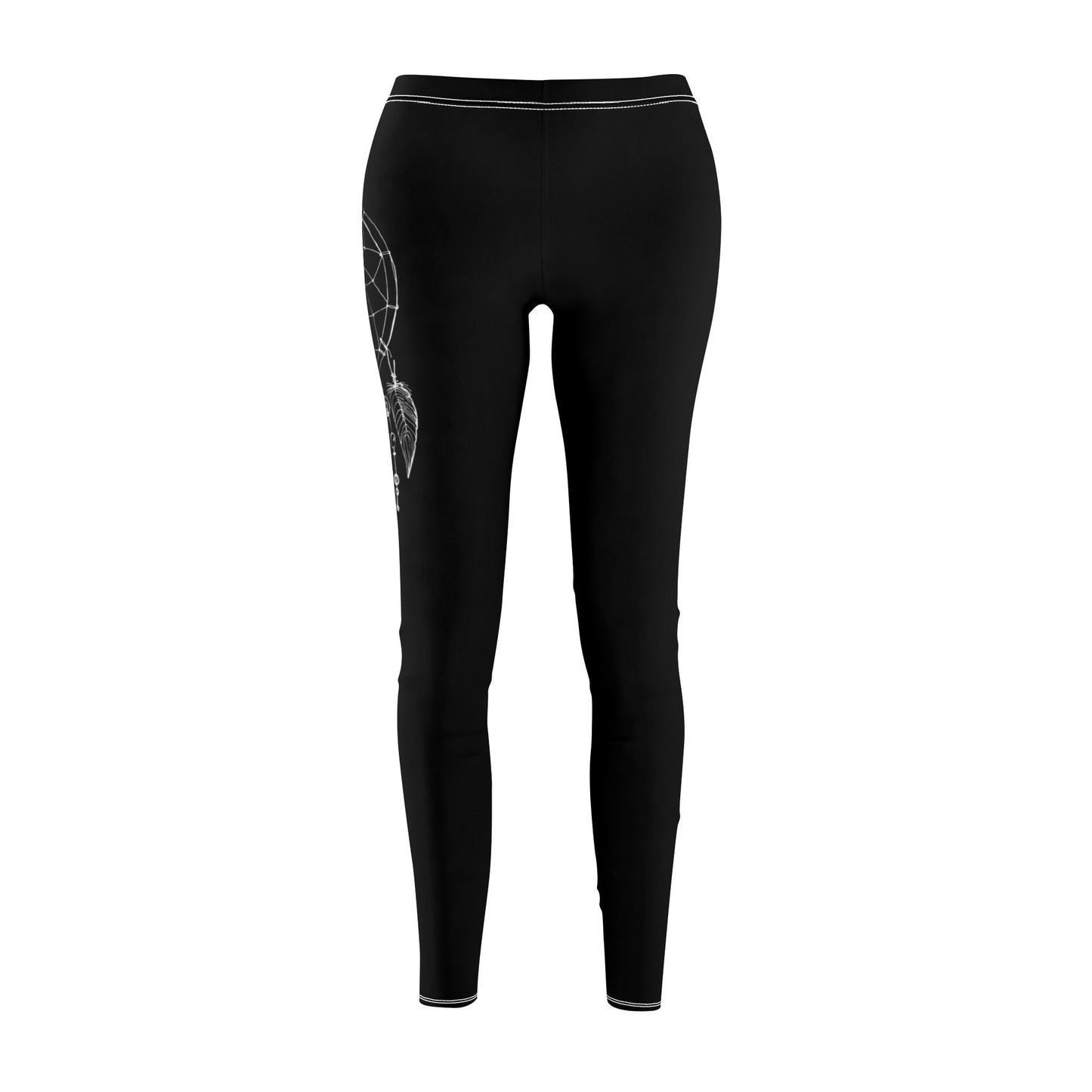 TRAUMFÄNGER INDIANER HOSE • Damen Leggins Schwarz • Beste Leggings für Sport & Freizeit