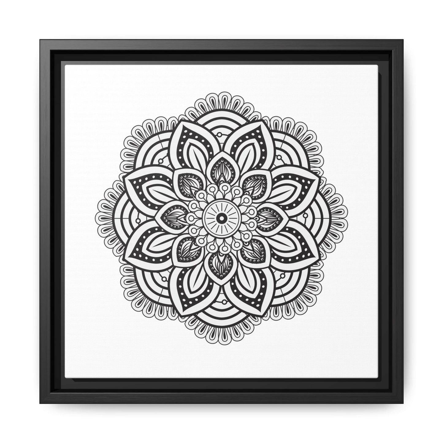 Matte Canvas, Framed (Multi-color)