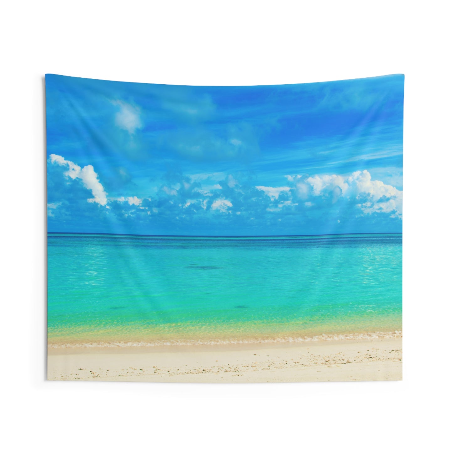 MEER STRAND SOMMER • Urlaubsmotiv • Wandtuch • Wandttepich • Wanddekor in v. Größen bis XXL