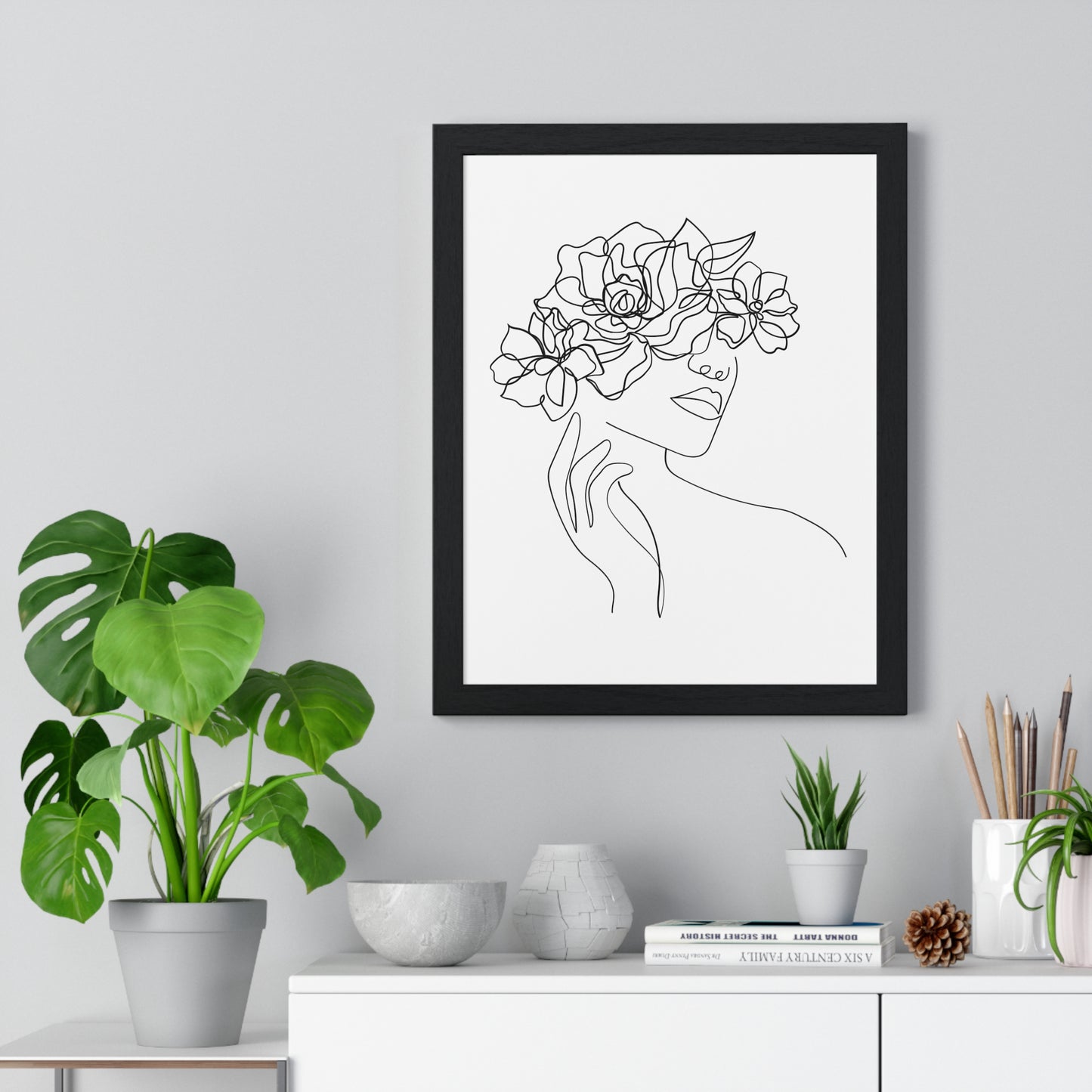 Vertical Framed Poster