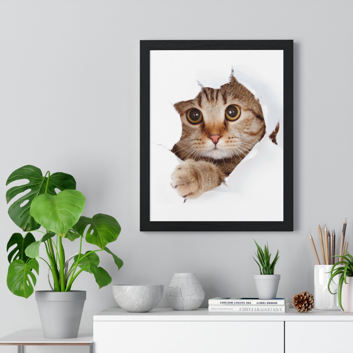 Vertical Framed Poster