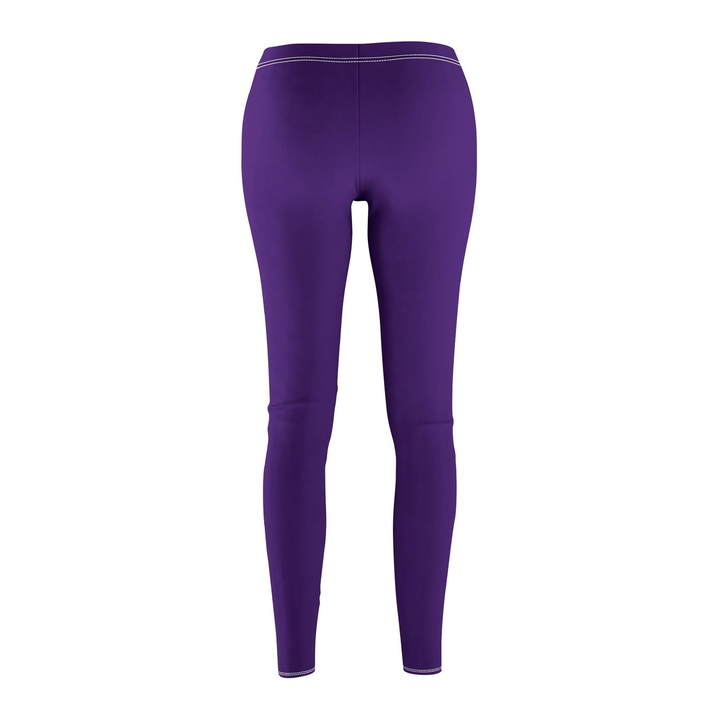 EINFARBIG LILA VIOLETT • Damen-Leggings mit Print Aufdruck • Beste Leggings für Sport & Alltag