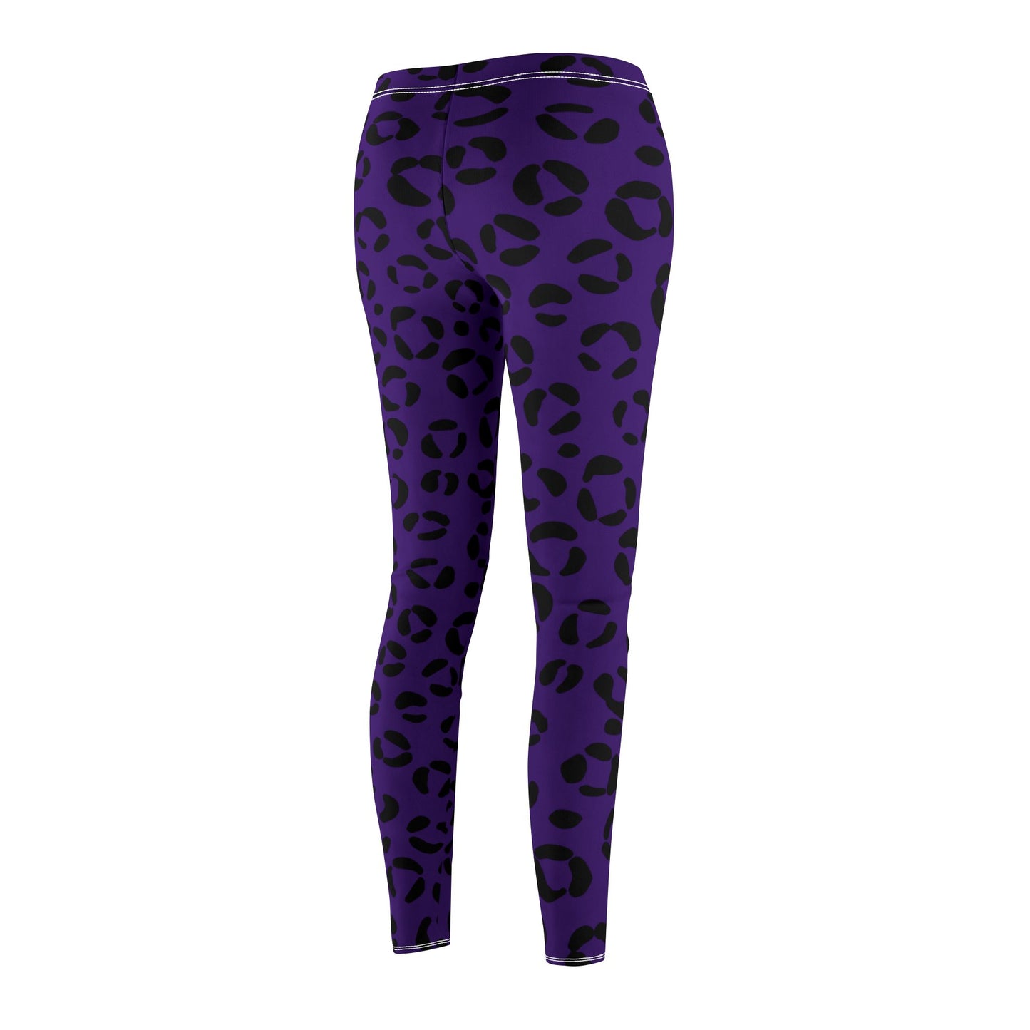 LILA LEOPARDEN ANIMAL PRINT • Violette Leggings für Sport & Alltag
