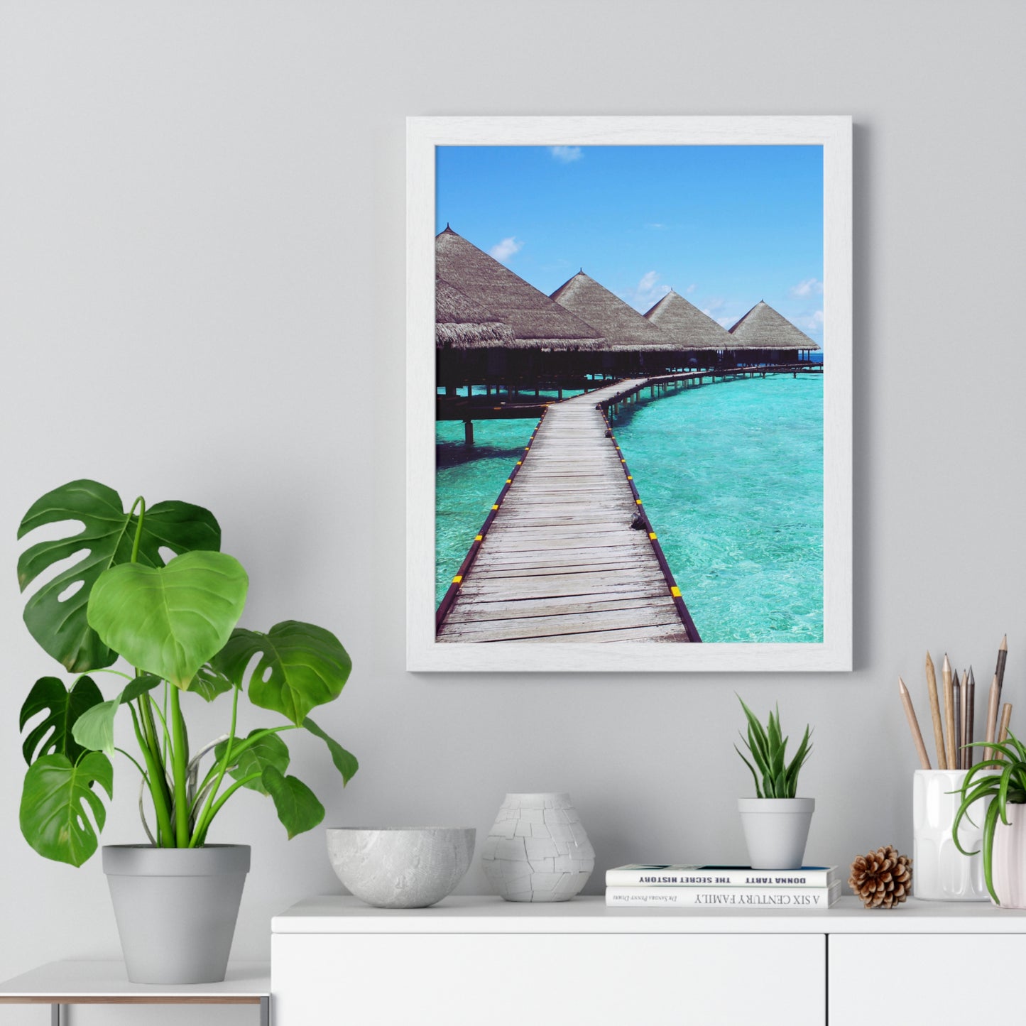 Vertical Framed Poster  • Urlaubsmotiv