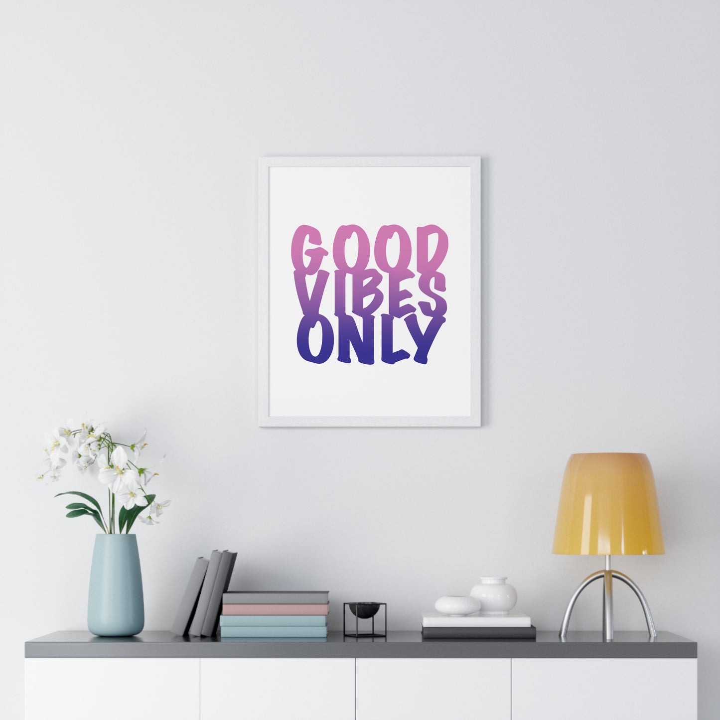 Vertical Framed Poster