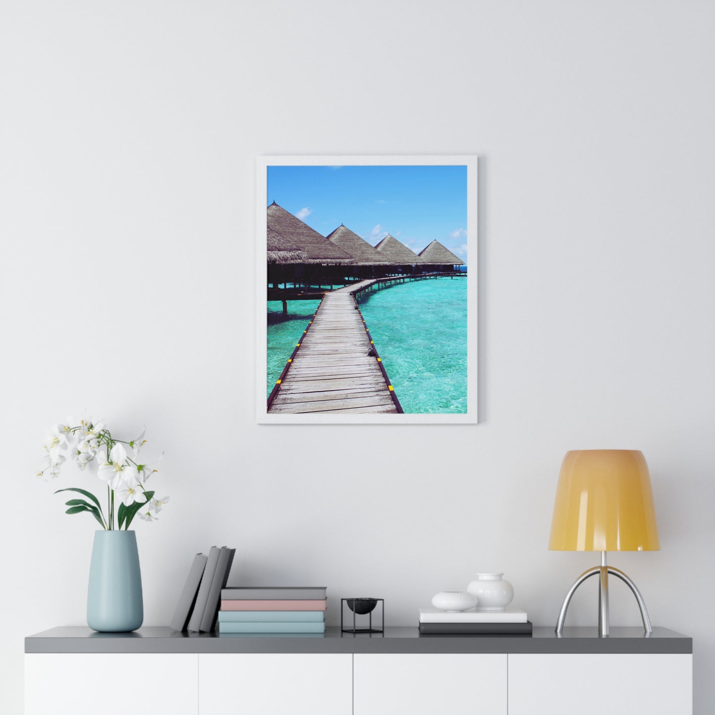 Vertical Framed Poster  • Urlaubsmotiv