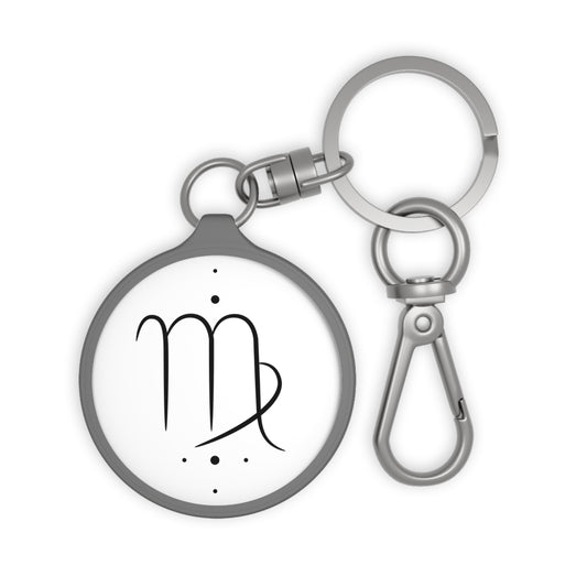 JUNGFRAU SYMBOL VIRGO STERNZEICHEN Schön Tierkreiszeichen • Edler Luxus Schlüsselanhänger mit Karabiner für Frauen & Männer