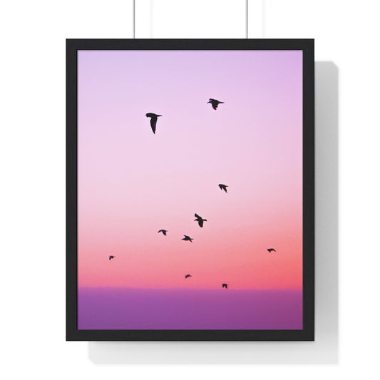 Vertical Framed Poster • Urlaubsmotiv