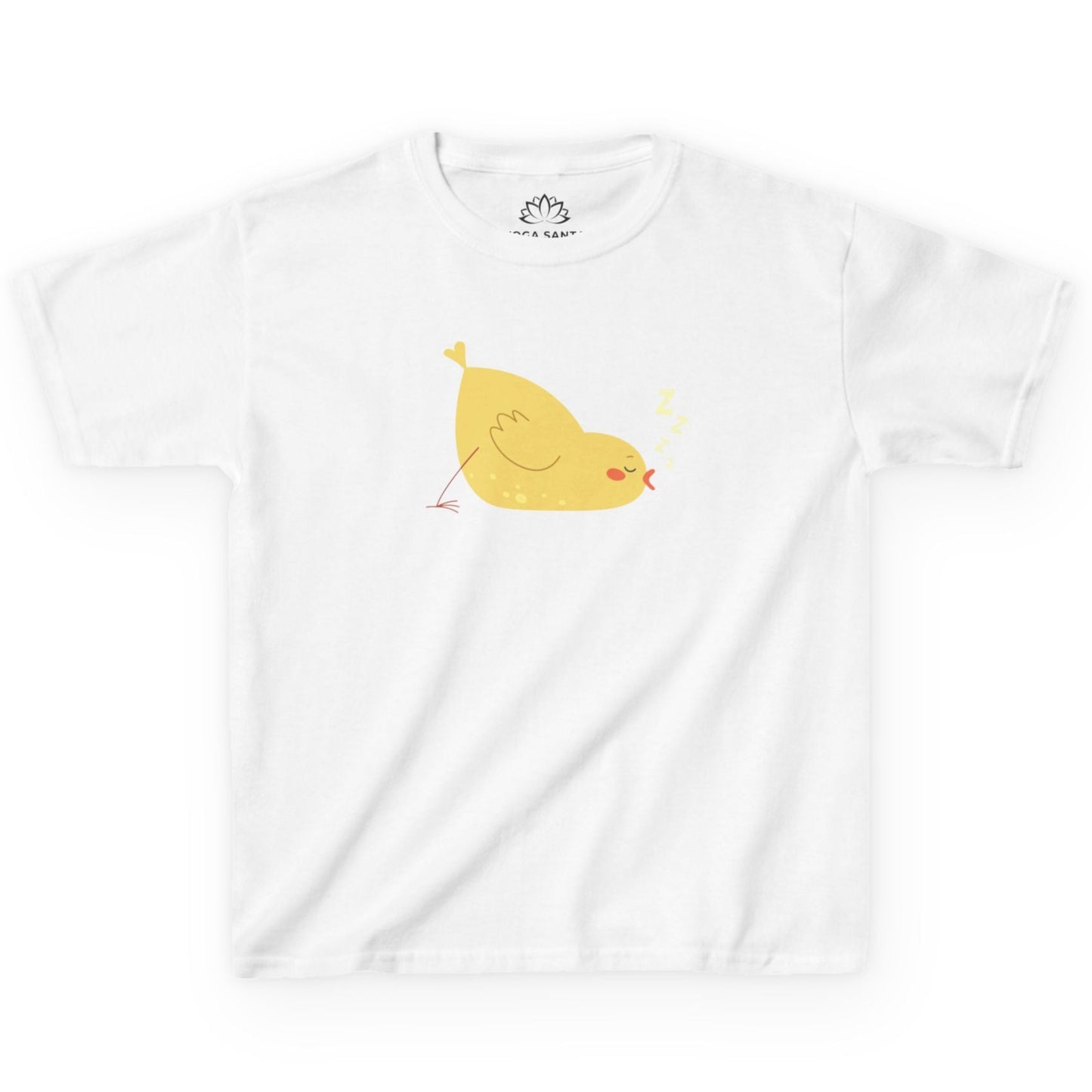 KÜCKEN HÜHNER BABY SCHLÄFT NIEDLICH SÜß COMIC • Pijama Schlafoberteil Oversize Kinder T-Shirt Mädchen Jungen • BIO Baumwolle 🌿