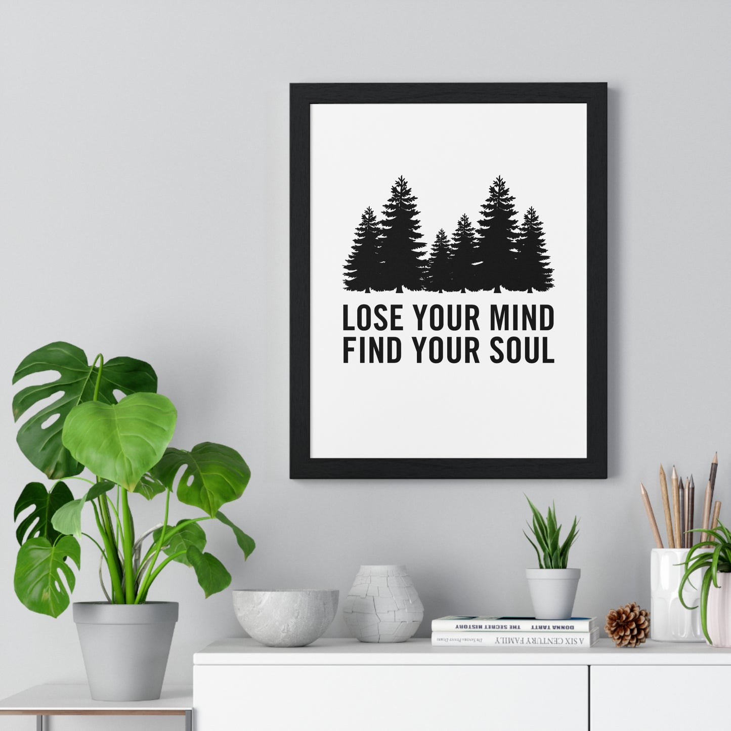 Vertical Framed Poster